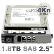 0383N9 Dell 1.8-TB 12G 10K 2.5 4KN SAS w/G176J [ 2 Pack ]