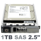 400-22284 Dell 1-TB 6G 7.2K 2.5 SAS w/G176J [ 5 Pack ]