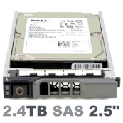 400-AVBW Dell 2.4-TB 12G 10K 2.5 SAS w/G176J [ 10 Pack ]