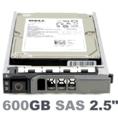 401-AANR Dell 600-GB 6G 15K 2.5 HP SAS w/G176J [ 10 Pack ]