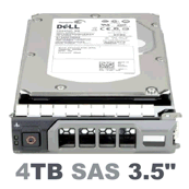 644TP Dell 4-TB 6G 7.2K 3.5 SED SAS w/F238F [ 5 Pack ]