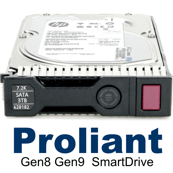 657753-007 HP G8 G9 4-TB 6G 7.2K 3.5 SATA SC [ 2 Pack ]