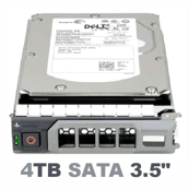 95M6K Dell 4-TB 6G 7.2K 3.5 SATA HDD w/F238F