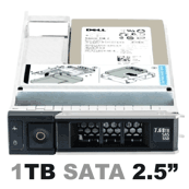 400-ATJI Dell G14-G17 1-TB 6G 7.2K 3.5 SATA w/X7K8W [ 5 Pack ]