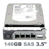 DR238 Dell 146-GB 10K 3.5 3G SP SAS w/F238F