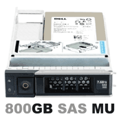 400-AZHO Dell G14-G17 800-GB 12G 3.5 SAS MU SSD w/X7K8W [ 2 Pack ]