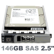 GP881 Dell 146-GB 10K 2.5 SP SAS w/G176J