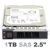 0D4N7V Dell G14-G17 1-TB 12G 7.2K 2.5 SAS w/DXD9H [ 2 Pack ]