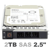 547PK Dell G14-G17 2-TB 12G 7.2K 2.5 SAS w/DXD9H