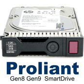 MB3000FBUCN HP G8 G9 3-TB 6G 7.2K 3.5 SAS SC [ 2 Pack ]