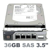 RT058 Dell 36-GB 15K 3G 3.5 SP SAS w/F238F [ 2 Pack ]