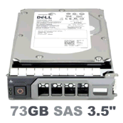 UH530 Dell 73-GB 15K 3G 3.5 SP SAS w/F238F [ 5 Pack ]