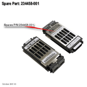  234458-001 HP Fiber Channel Shortwave 